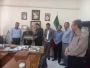 تقدیر از معلم پیشکسوت در آموزشکدهٔ شریف ابرکوه
