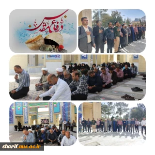 عطرافشانی و برگزاری زیارت عاشورا در گلزار شهدای ابرکوه